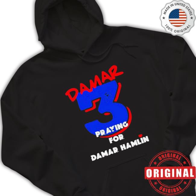 Official Damar 3 Praying For Damar Hamlin Crewneck Sweatshirt