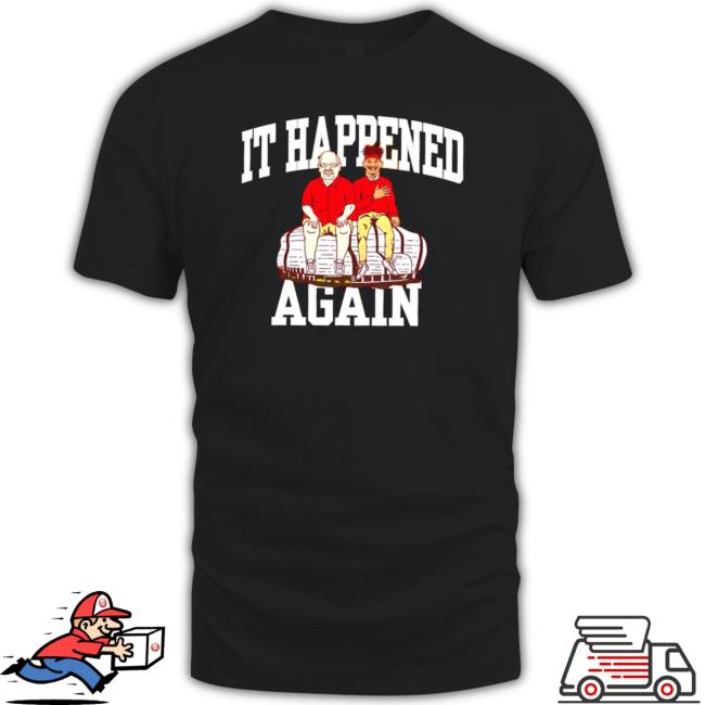 Andy Reid And Patrick Mahomes It Happened Again Sweater