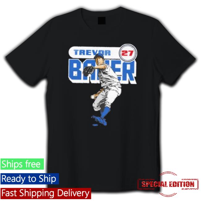 No 27 Trevor Bauer Retro Fanart Shirt