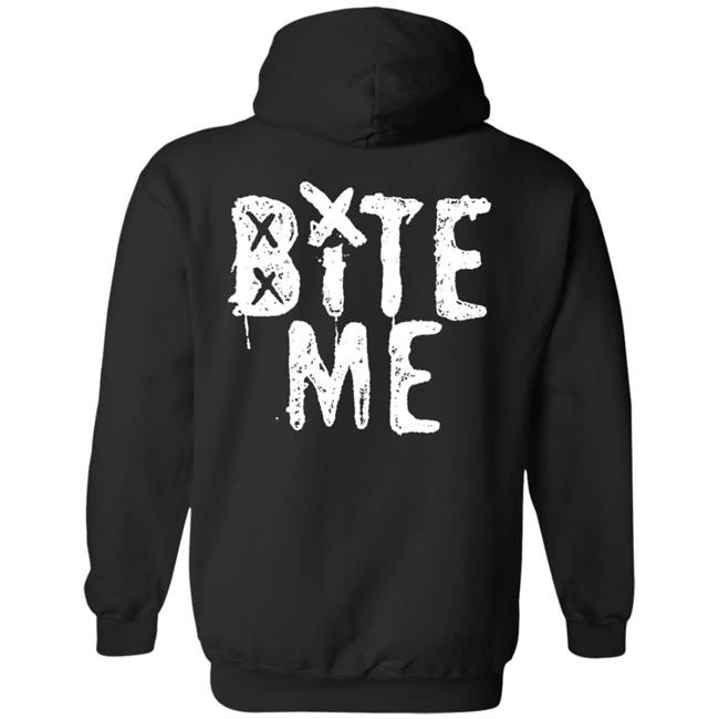 Avril Lavigne Merch Bite Me Hoodie