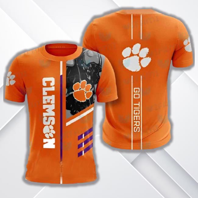 Clemson Hoodie Sweatshirt 3D Novelty Clemson Gifts For Him