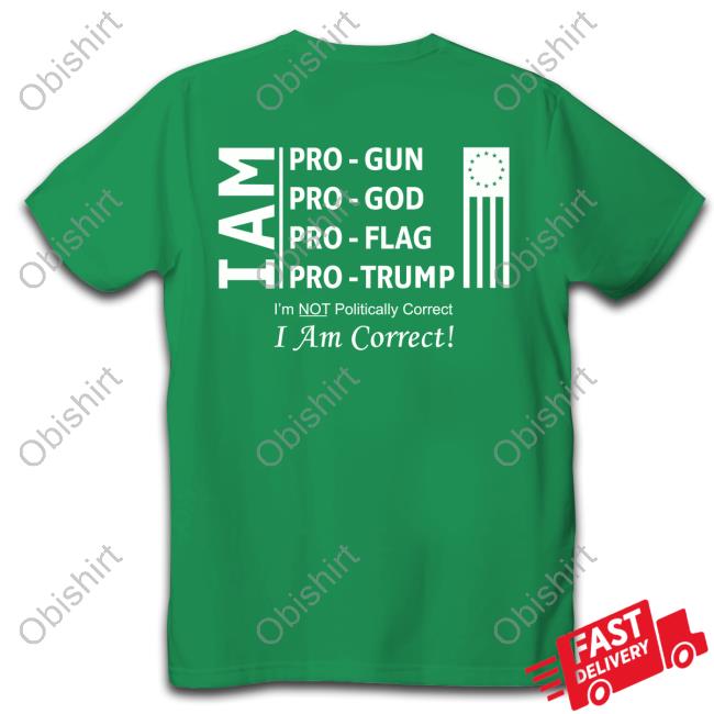 Ron Filipkowski I Am Pro Gun Pro God Pro Flag Pro Trump I'm Not Politically Correct I Am Correct Sweatshirt