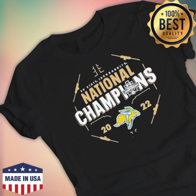 South Dakota State Jackrabbits 2023 Fcs National Champions Liquid Shirts