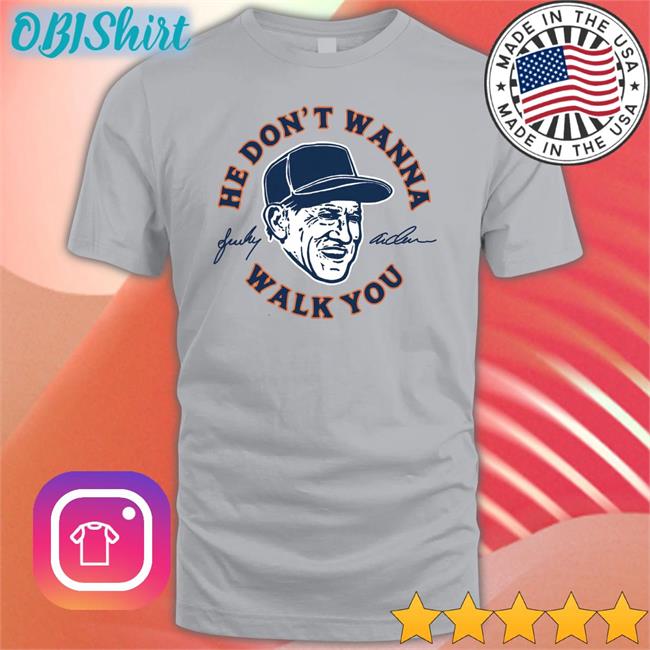 JohnnyKaneTV He Don't Wanna Walk You Tee Shirts Grey