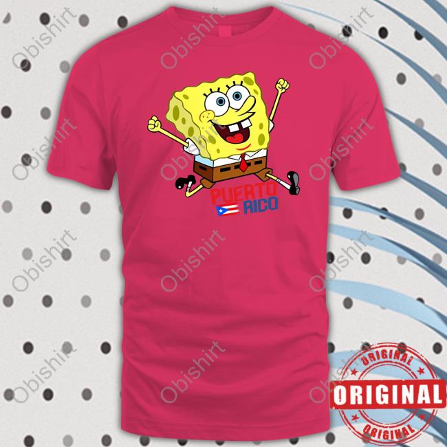 Ghetto Smosh Spongebob Squarepants Puerto Rico Shirt