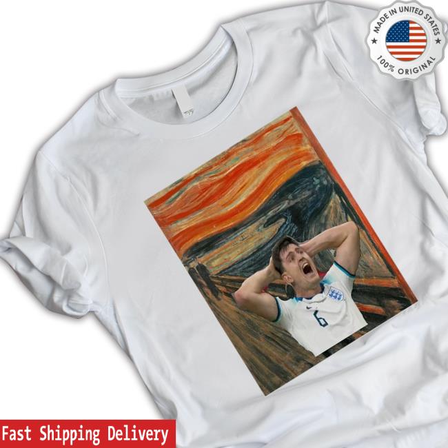 The Scream Harry Maguire When He Saw Olivier Giroud Tee Shirt The Scream Harry Maguire When He Saw Olivier Giroud Tee
