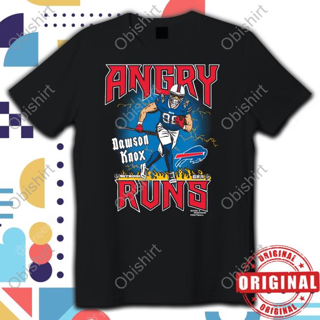 Angry Runs Dawson Knox Hoodie