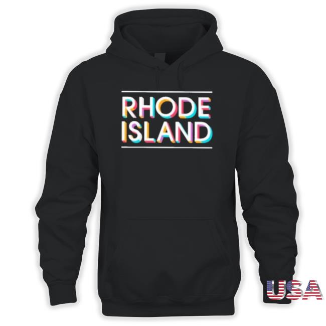 Colorful Rhode Island Tee