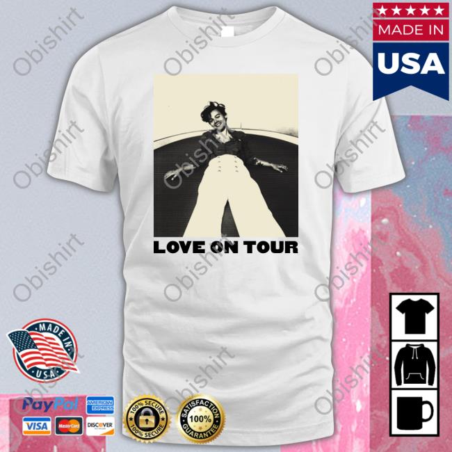Harry Style Merch Harry Style Smile Love On Tour Shirt Concertleaks