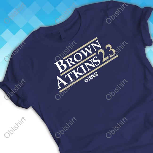 Fowler Avenue Store Brown Atkins 23 Tee