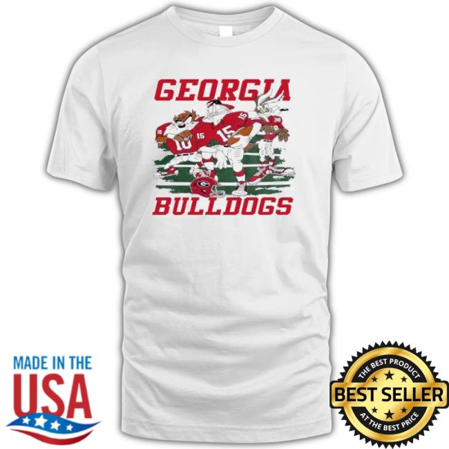 Georgia Bulldogs Looney Tunes Back 2 Back Champs 2023 T-shirt