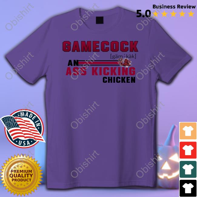 South Carolina Gamecocks Gamecock Ass Kicking Chicken T Shirt