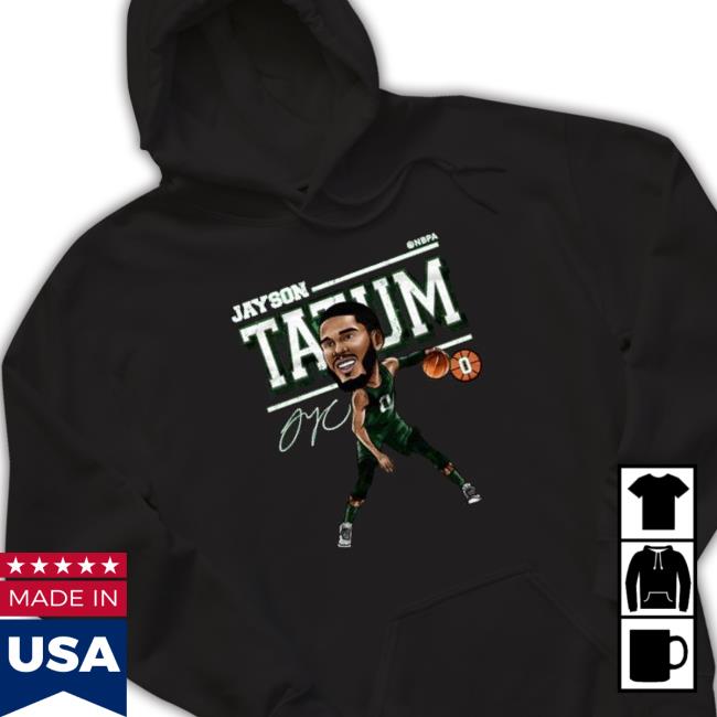 Jayson Tatum Cartoon Signature Shirts Jayson Tatum Cartoon Signature Sweatshirts