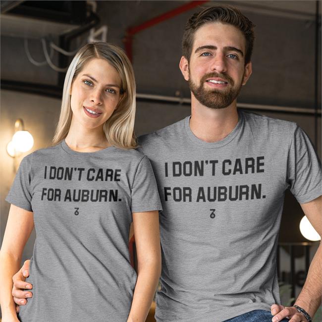 The Seven Six Apparel I Don't Care For Auburn Hoodie