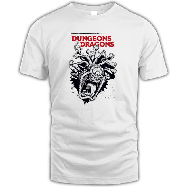 Official Dungeons & Dragons Unisex Beholder 2023 Hoodie Dungeons & Dragons Unisex Beholder 2023 Shirts