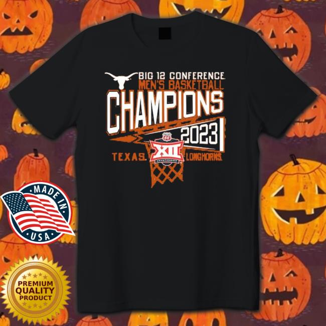 Texas Longhorns 2023 Big 12 Men’S Basketball Conference Tournament Champions Locker Room Hoodie