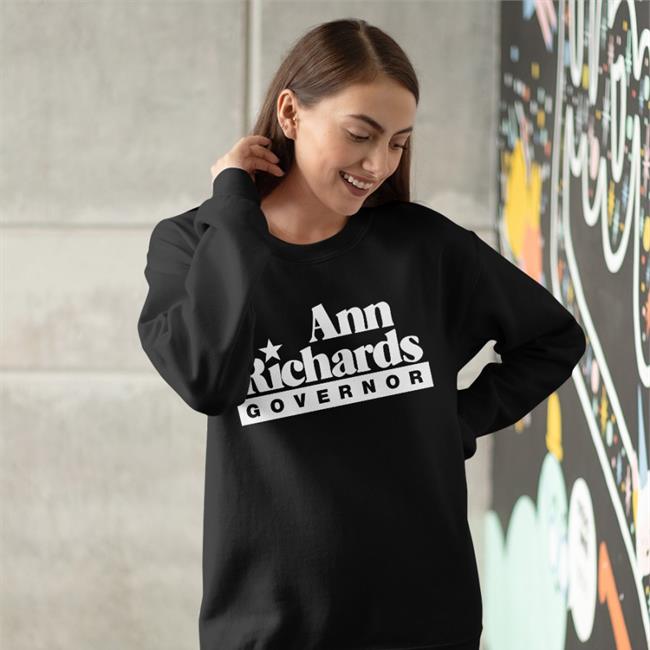 AnvilCards Merch Ann Richards Governor Long Sleeve Tee Shirt