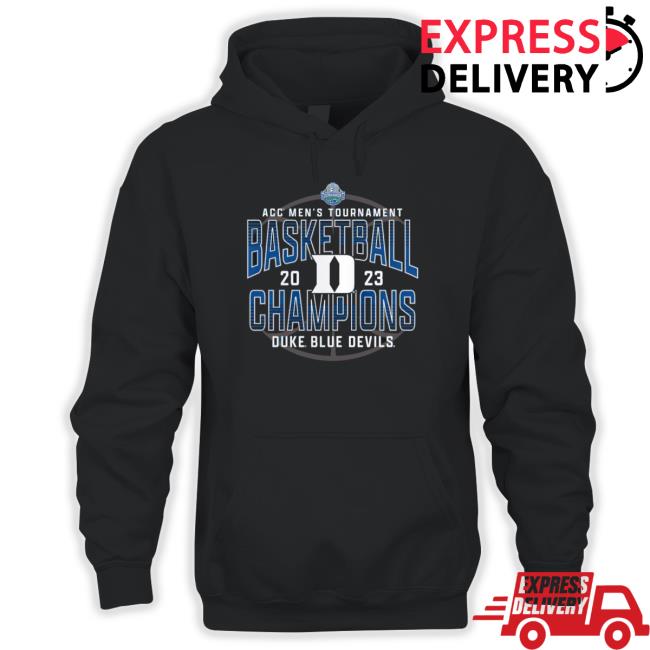 Acc Men’S Tournament Basketball 2023 Duke Blue Devils Champions shirt, hoodie, tank top, sweater and long sleeve t-shirt