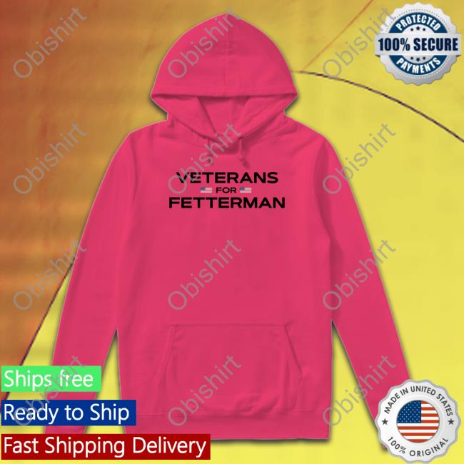Veterans For Fetterman Long Sleeve Shirt Vets4fetterman Veterans For Fetterman Shirt
