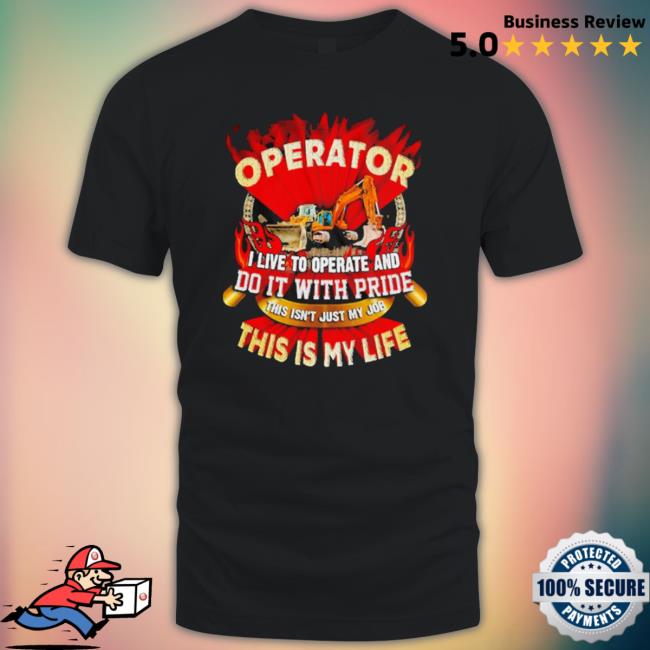 Tow Truck Operator I Live To Operate And Do It With Pride This Is My Life Hooded Sweatshirt
