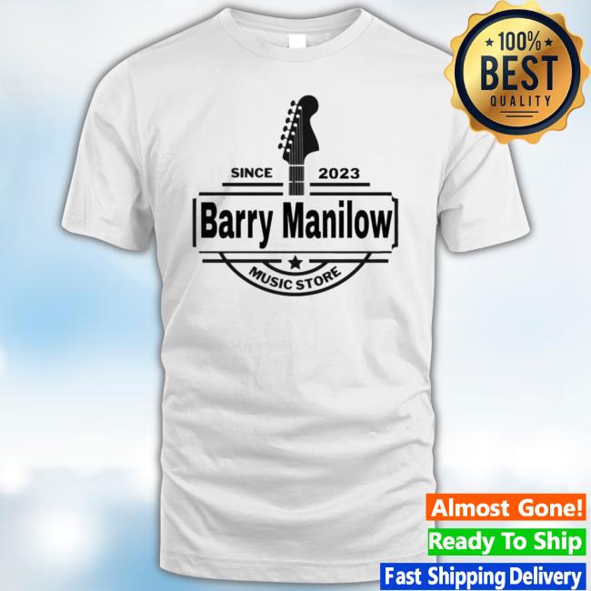 Official Since 2023 Barry Manilow Music Store Long Sleeve