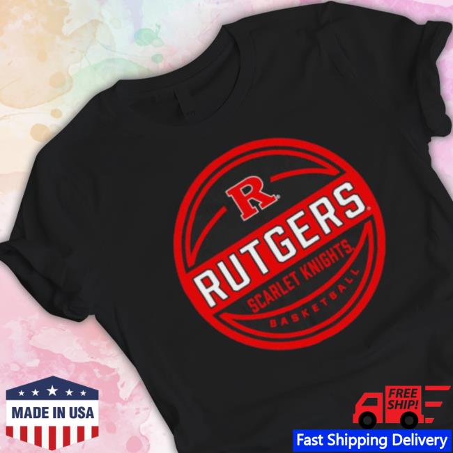 Rutgers Scarlet Knights Basketball Breakaway Logo 2022 Tee Rutgers Scarlet Knights Basketball Breakaway Logo 2022 Shirts