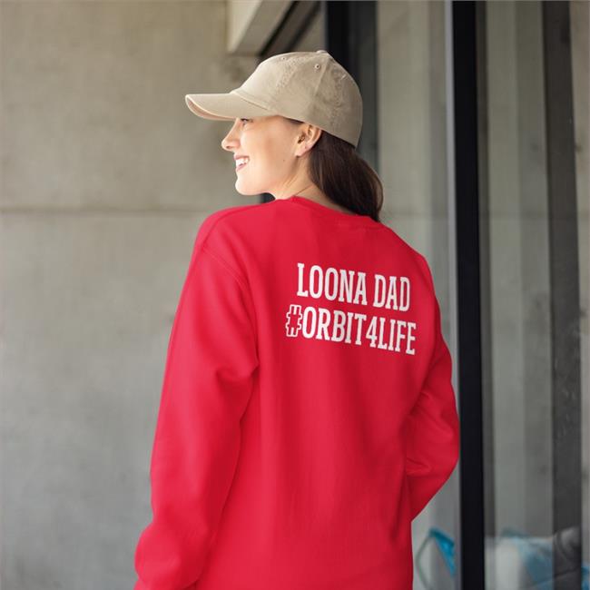 Dad Orbit4life Shirt Loonainreading Loona Black