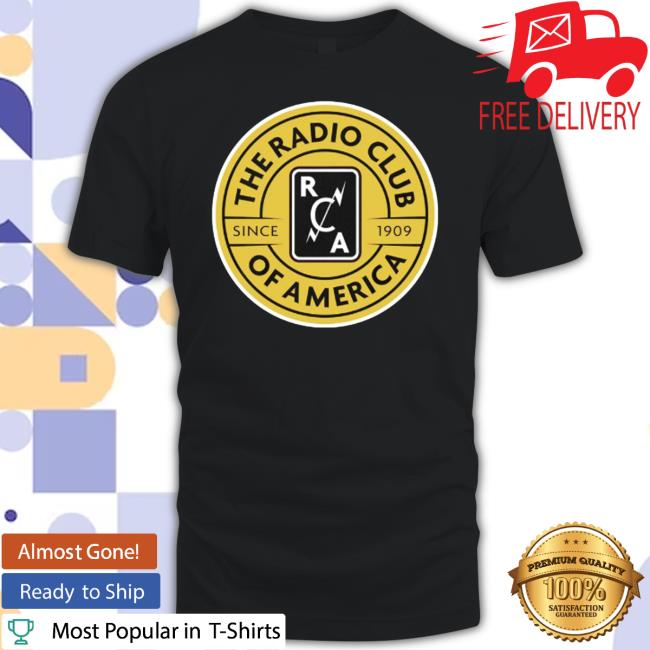 Official The Radio Club Of America Logo Hoodie