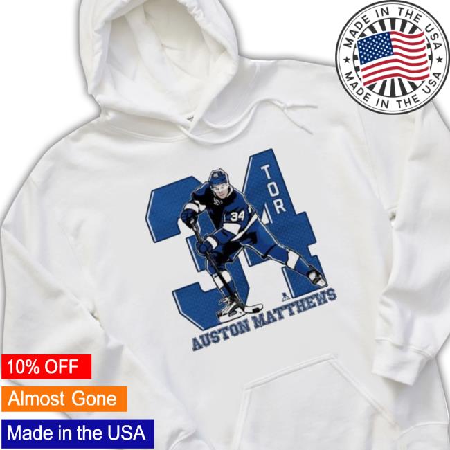 34 Auston Matthews Game B shirt 34 Auston Matthews Game B Tee Shirt