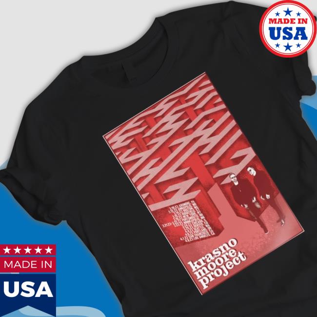 Official Krasno Moore Project 2023 New York Tour Blue Note Jazz Club Poster shirt Official Krasno Moore Project 2023 New York Tour Blue Note Jazz Club Poster Shirt