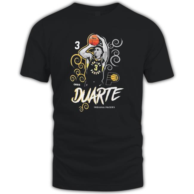 Chris Duarte Indiana Pacers Competitor Tee Shirt Chris Duarte Indiana Pacers Competitor Tee