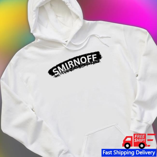Official Smirnoff Black Logo Typography Sweatshirt