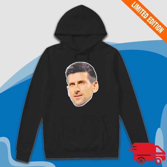 Novak Djokovic Big Head Long Sleeve Shirt