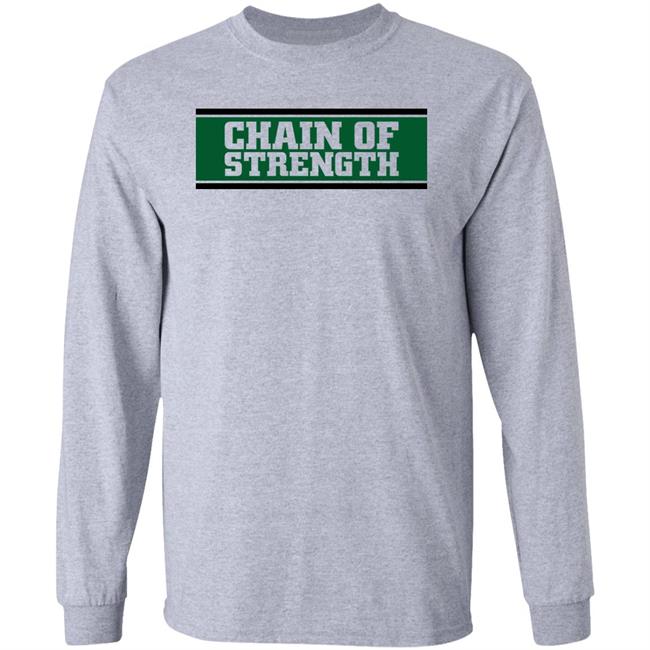 Resist Records Merch Chain Of Strength "The One Thing..." T Shirt Vintage Chain Of Strength Shirt