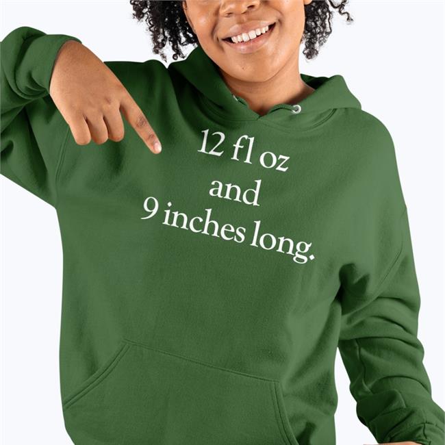 12 Fl Oz And 9 Inches Long New Shirt