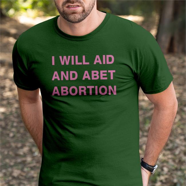 W. Kamau Bell Wearing I Will Aid And Abet Abortion Hoodie