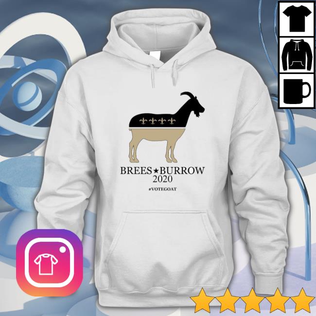 Brees Burrow 2020 Black & Gold Drew Brees T-shirt