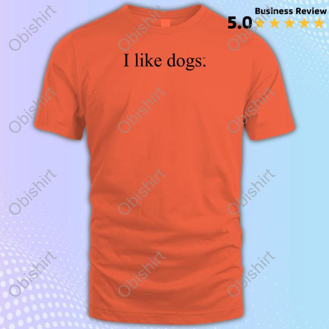 George Kittle Wearing I Like Dogs Funny T Shirt