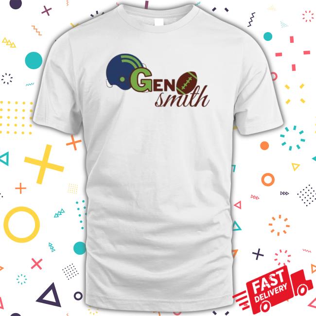 Eugene Cyril Geno Smith Iii Seattle Seahawks American Football Shirt