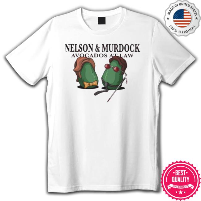 Official Nelson And Murdock Avocados At Law Matt Murdock Daredevil Marvel Sweatshirt