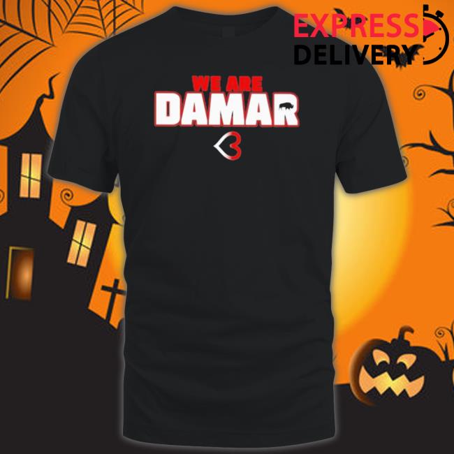Official We Are Damar Hamlin Fundraiser Shirt