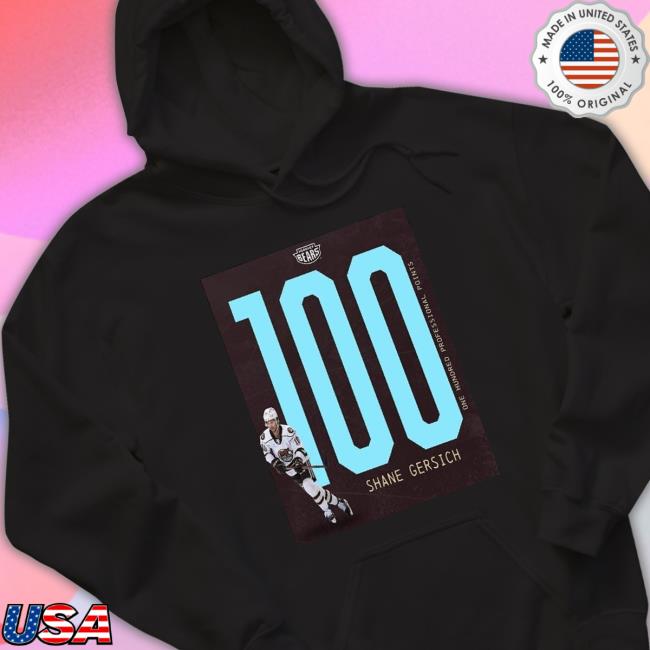 The Hershey Bears Shane Gersich 100 Professional Points Sweaters