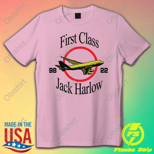 First Class Plane Jack Harlow 9822 T Shirt First Class Plane Jack Harlow 9822 T Shirt