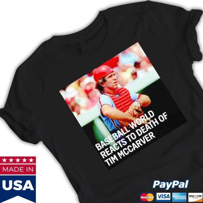 Baseball World Reacts To Death Of Tim Mccarver Crewneck Sweatshirt
