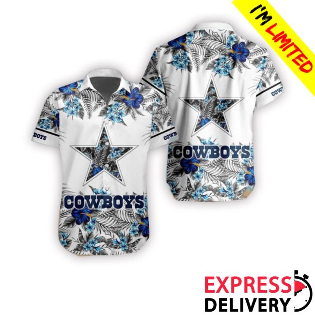 Dallas Cowboys Hawaiian Shirt Special Floral Tropical Team Spirit Shirt