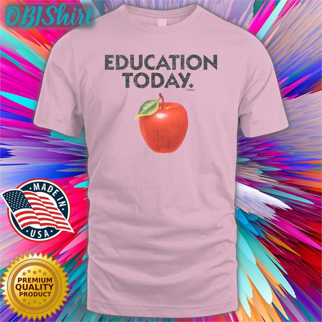 Education Today Tee Shirts Yunhyeong Wearing Education Today Shirt