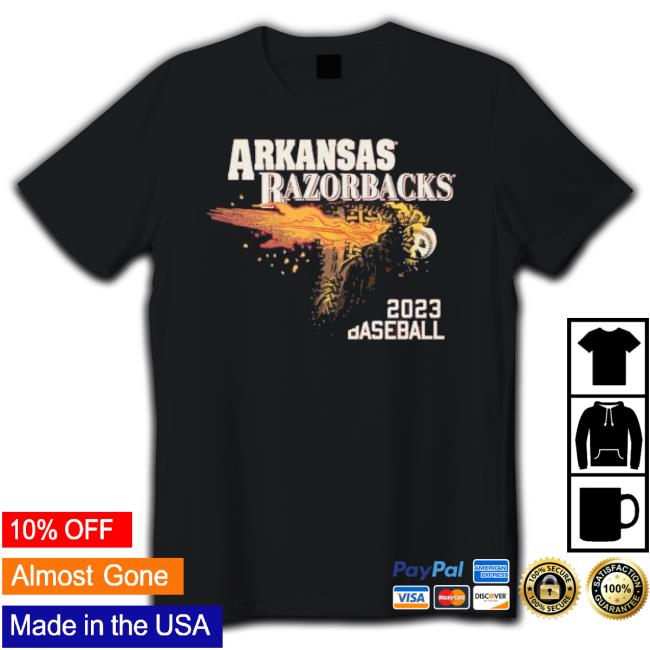 Arkansas Razorbacks 2023 Baseball Shirt