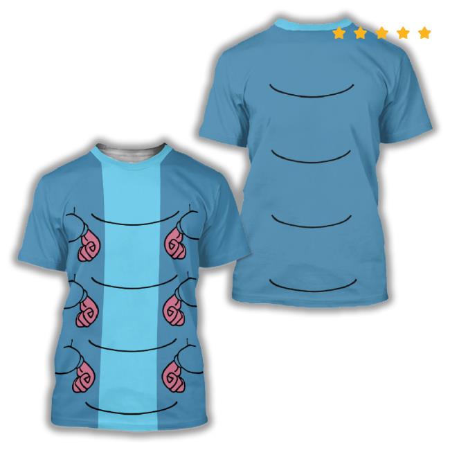 Caterpillar Shirt, Alice In Wonderland Costume 3D Hoodie