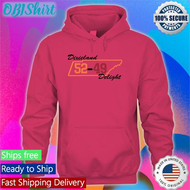 Gray Dougherty Dixieland 52-49 Delight Hooded Sweatshirt Tennessee State Gray Dougherty Dixieland 52-49 Delight Hooded Sweatshirt Tennessee State