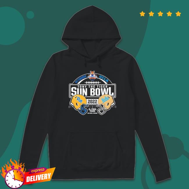 Tony The Tiger Sun Bowl 2022 Pittsburgh Panthers Vs Ucla Bruins Helmet Crewneck Sweatshirt Tony The Tiger Sun Bowl 2022 Pittsburgh Panthers Vs Ucla Bruins Helmet T-Shirt